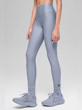 High-Rise Performance Legging in Light Blue